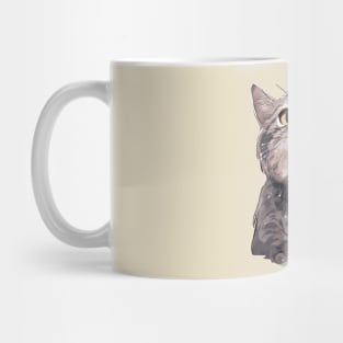 Cat Coughing Mug